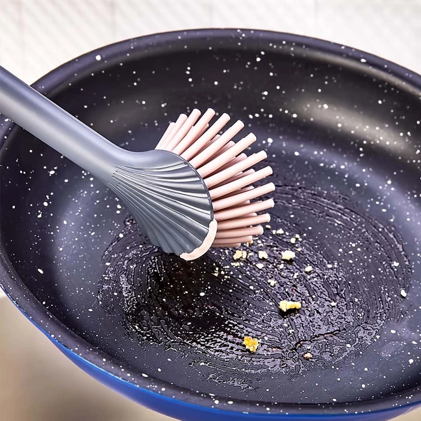 Yumuşak ve Çizmez Bulaşık Fırçası – Ergonomik & Dayanıklı - 3