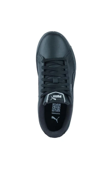 Puma Jada Classic DaylNight 402646 02 Kadın Sneaker Ayakkabı Siyah Gümüş 36-40 - Resim 3