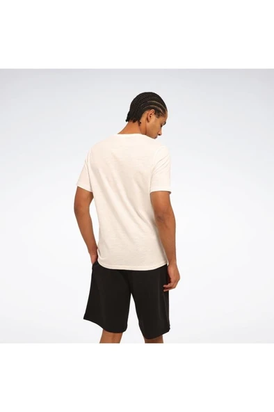 Reebok SUMTH TEE 102055826 Erkek Tişört Beyaz S-XXL - Resim 2