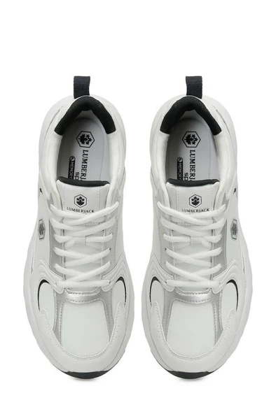 Lumberjack POL PU 5PR 102019064 Erkek Spor Ayakkabı Beyaz Laci 40-45 - 3