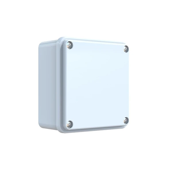 100x100x50 mm Sıva Üstü Opak Kapaklı Buat Kutusu - 2