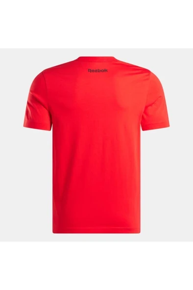 Reebok BASKETBALL T-SHIRT 100214160 Erkek Tişört Kırmızı S-XXL - 5