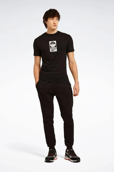 Reebok ARN BSC JOGGER 101965473 Erkek Eşofman Altı Siyah S-XXL - 3