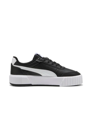 Puma Carina Mia 402637 01 Kadın Sneaker Ayakkabı Siyah Beyaz 36-40 - Resim 2