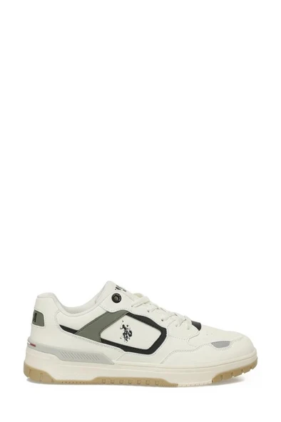 U.S. Polo Assn. CHAIN 5PR 102020947 Erkek Sneaker Ayakkabı Bej 40-45