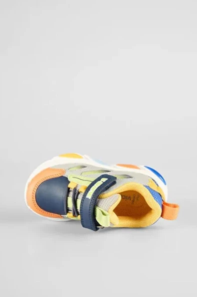Vicco Lamp 346.B25K.227 Erkek Çocuk Işıklı Spor Ayakkabı Gri 22-25 - 4