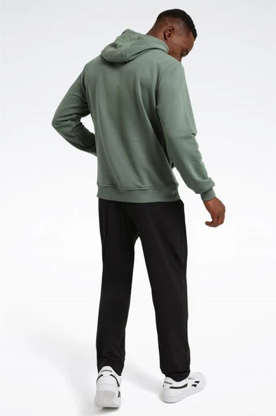 Reebok RI FT BIG LOGO OTH HOOD 101965470 Erkek Sweatshirt Yeşil S-XXL - 5