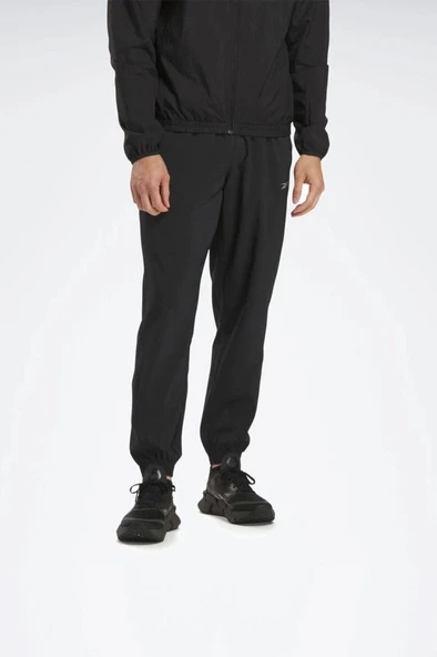 Reebok RUNNING PANT 100075619 Erkek Eşofman Altı Siyah S-XXL