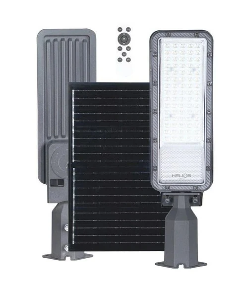 HELIOS HS 3868 200 Watt Sensörlü Solar Sokak Armatürü - Beyaz Işık (6500K) ürün görseli