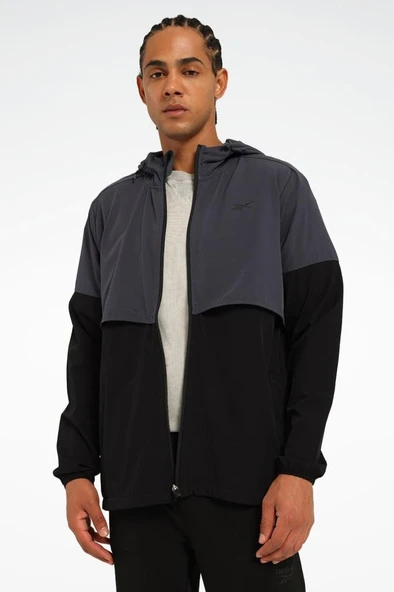 Reebok ZEVEN JACKET 101949657 Erkek Eşofman Üstü Siyah S-XXL