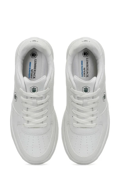 Lumberjack FINSTER WMN 5PR 102016541 Kadın Sneaker Ayakkabı Beyaz 36-40 - Resim 3