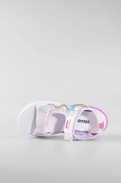 Vicco Legendy 332.F25Y.179 Kız Çocık Işıklı Sandalet Lila 31-35 - Resim 7