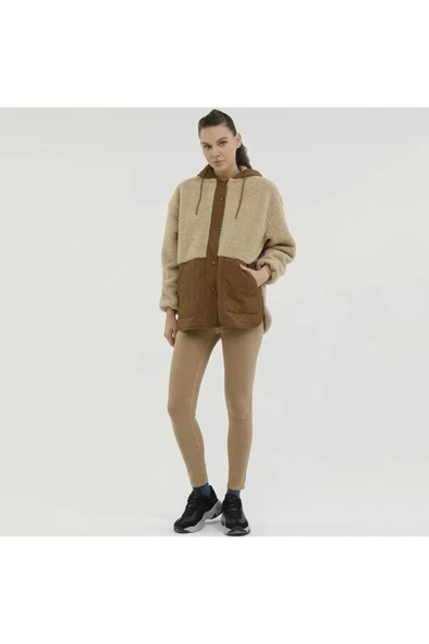 Lumberjack WL HANNAH 6CT2008 4PR 101888414 Kadın Mont Camel XS-XL - 3