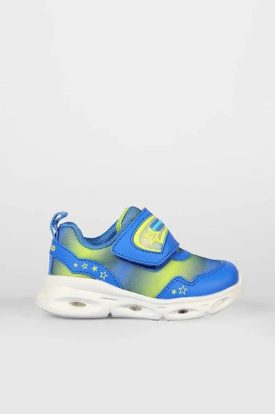 Vicco Kita II 346.P25Y.163 Erkek Çocuk Işıklı Spor Ayakkabı Saks Mavi 26-30