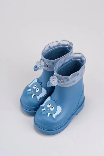 İgor W10242-047 BIMBI ELEFANTE Erkek Çocuk Bot Mavi 21-28 - Resim 4