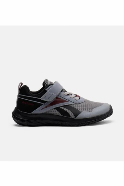 Reebok RUSH RUNNER 5 ALT 100202261 Erkek Çocuk Spor Ayakkabı Gri Siyah 28-34