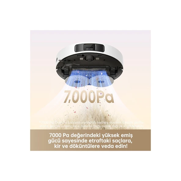 Dreame L10S Pro Gen 2 Robot Süpürge Beyaz - 3