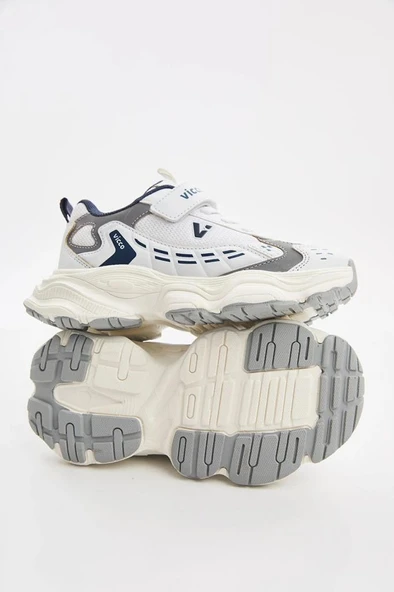 Vicco Tag 346.P25Y.202 Anatomik Taban Erkek Çocuk Spor Ayakkabı Beyaz 26-30 - 6