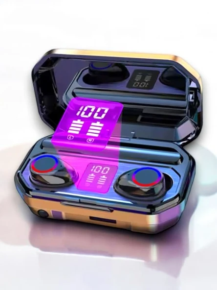 Powerbank Bluetooth Kulaklık M12 - Resim 3