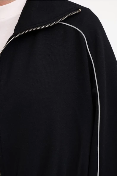 Lumberjack WL ANDRA 18MS426 5FX 101940861 Kadın Eşofman Üstü Siyah XS-XL - 4