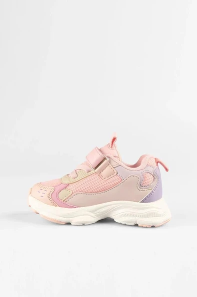Vicco Tag 346.P25Y.202 Anatomik Taban Kız Çocuk Spor Ayakkabı Pudra 26-30 - Resim 4