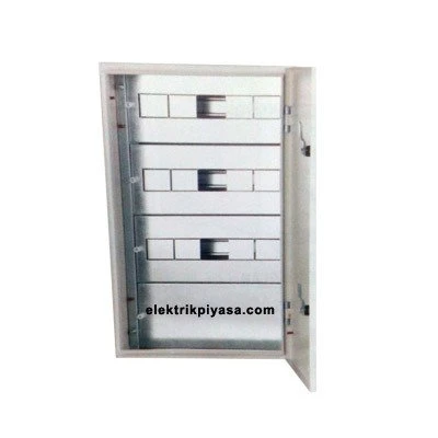 500x600x180 mm Duvar Tipi Dağıtım Panosu 60 Sigorta+Pako Yeri