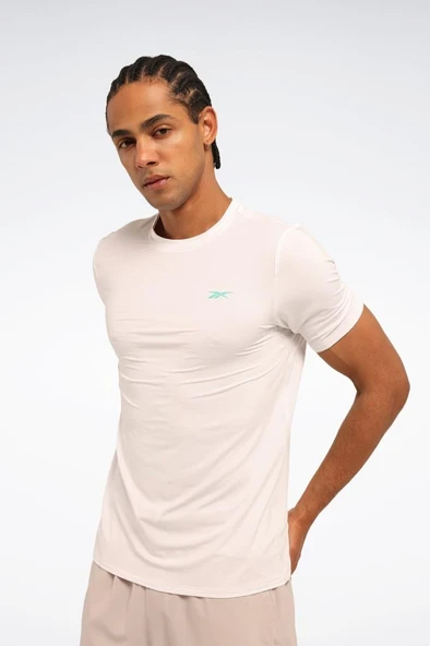 Reebok MONAC TEE 102055812 Erkek Tişört Beyaz S-XXL - 2