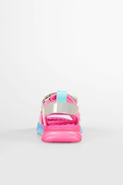 Vicco Can 332.B25Y.254 Kız Çocuk Işıklı Sandalet Fuşya 22-25 - Resim 4