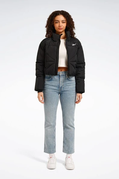 Reebok ALYSSA JACKET 101972127 Kadın Mont Siyah S-XXL - 5