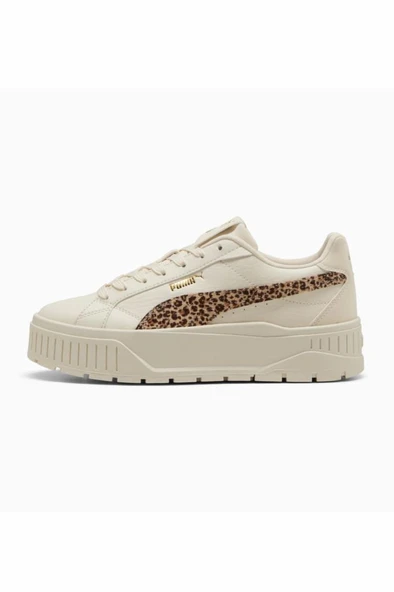 Puma Karmen II Animal Flair 402645 01 Kadın Sneaker Ayakkabı Bej 36-40 ürün görseli