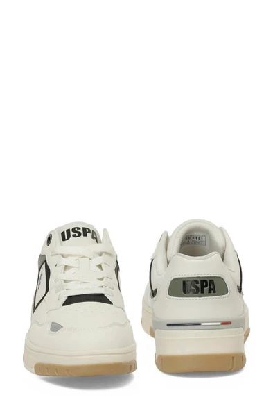 U.S. Polo Assn. CHAIN 5PR 102020947 Erkek Sneaker Ayakkabı Bej 40-45 - 5