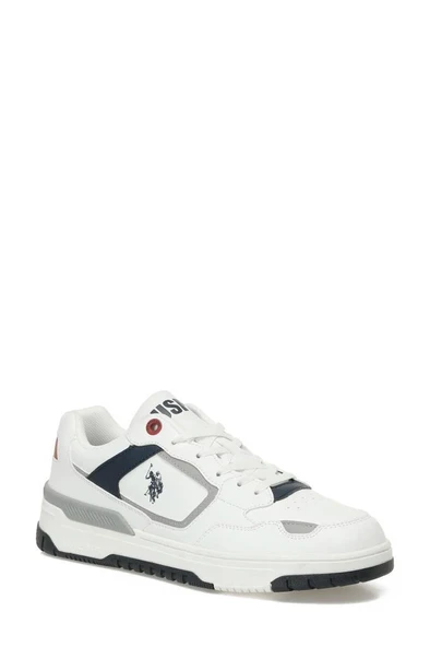 U.S. Polo Assn. CHAIN 5PR 102020945 Erkek Sneaker Ayakkabı Beyaz 40-45 - 2