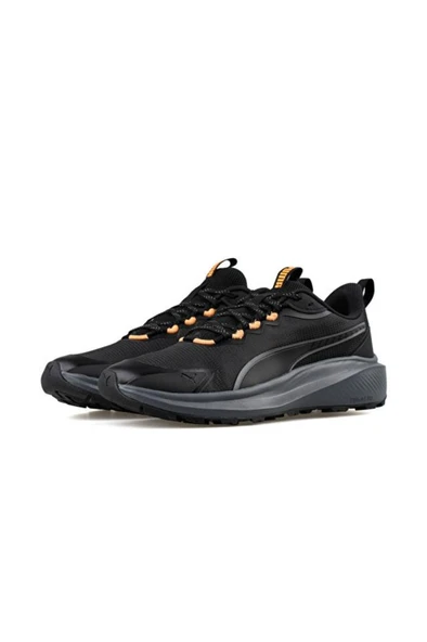 Puma Skyrocket Lite Trail 310781 15 Unisex Yürüyüş ve Koşu Ayakkabısı Siyah Turuncu 36-45 - Resim 3