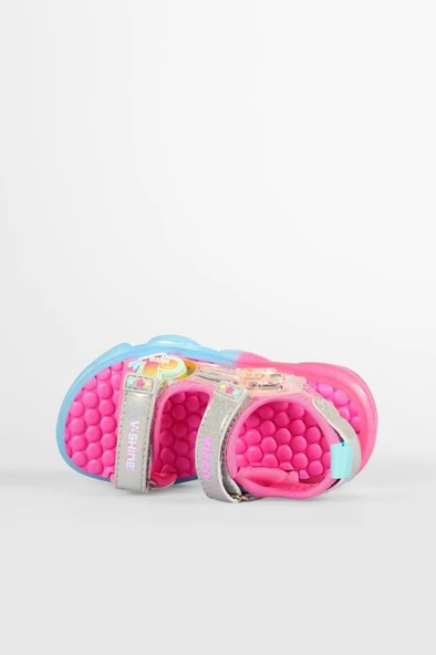 Vicco Can 332.B25Y.254 Kız Çocuk Işıklı Sandalet Fuşya 22-25 - Resim 6