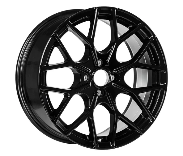 EMR-S1038-01 7.5x17" -4x108 ET25 65.1 Black Jant (4 Adet) ürün görseli