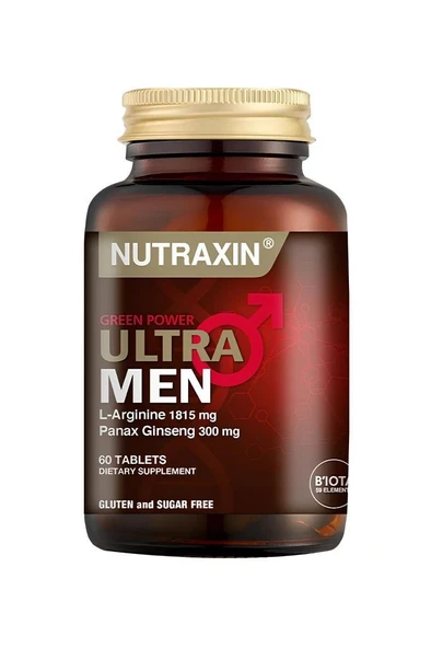 Nutraxin Ultra Men 60 Tablet ürün görseli 1