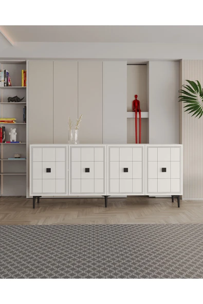 CENEYRA KA1509A - YUKA KONSOL, TV SEHPASI ANTRASİT 150cm - 9