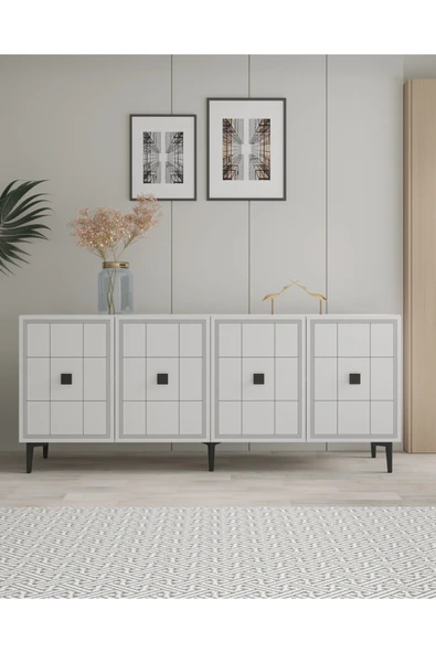 CENEYRA KA1802A - YUKA KONSOL, TV SEHPASI ANTRASİT 180cm - 9