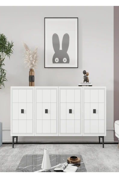 CENEYRA KA1202A - YUKA KONSOL, TV SEHPASI ANTRASİT 120cm - 9