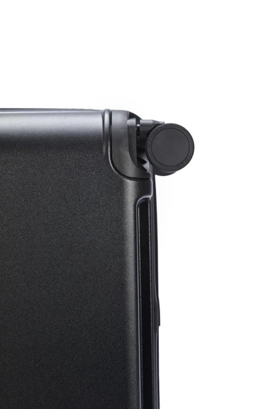 Pierre Cardin Trolley Valiz Siyah Orta Boy 04PC7090-02-SY - Resim 8