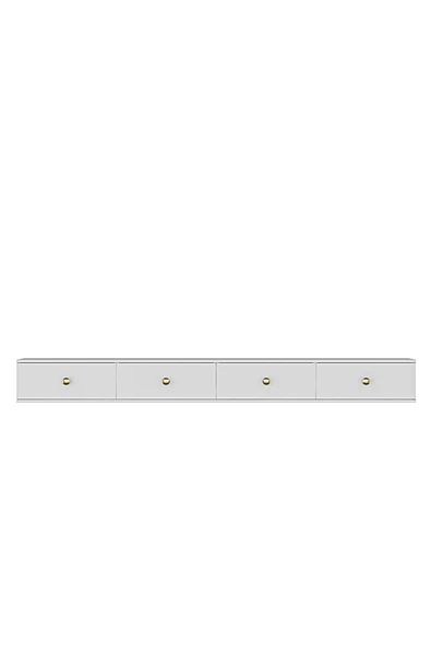 CENEYRA TDA2401AG - ZUZU DOUBLE DUVARA MONTAJ TV STAND ANTRASİT-GOLD 240CM - 8