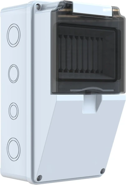 120x220x110 mm Boş Kombinasyon Kutusu (5 Sigorta Kapasiteli)