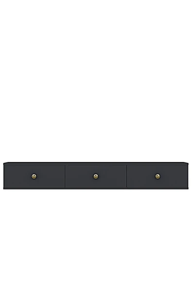 CENEYRA TDA1801AG - ZUZU DUVARA MONTAJ TV STAND ANTRASİT-GOLD 180CM - 4