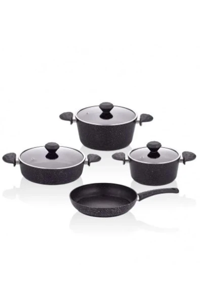 Lider Hira 7 Prç Granit Tencere Seti ürün görseli 1