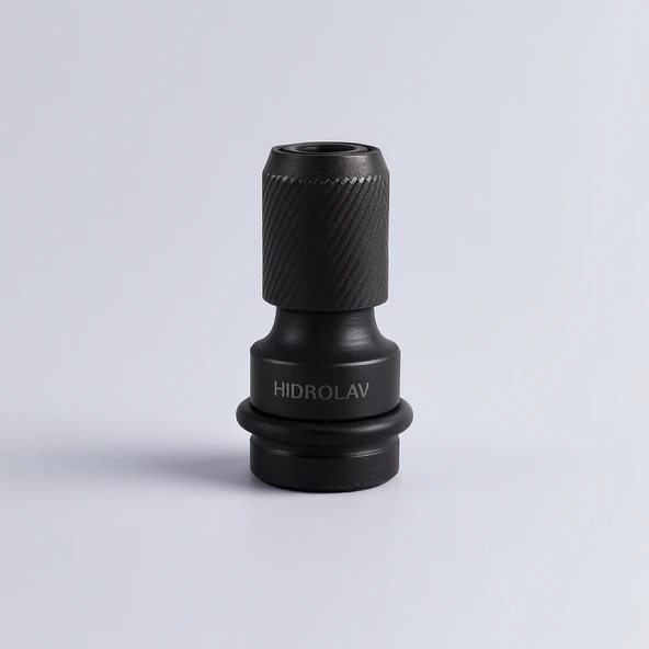 1/2" Lokma Anahtarı Girişli Bits Uç Tutucu Metal 50 mm Yüksek Dayanıklı Güvenli Profesyonel Adaptör ürün görseli