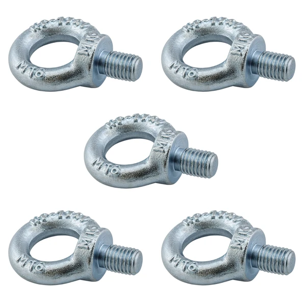 Aybolt 10 mm Halka Civata 5 ADET Eye Bolt Metal Civatası Çelik Montaj ve Sabitleme Hırdavat Bağlantı ürün görseli
