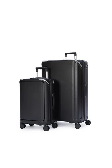 Pierre Cardin Trolley Valiz Siyah Kabin Boy 04PC7090-03-SY - Resim 12