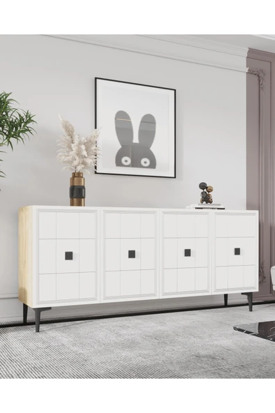 CENEYRA KA1202A - YUKA KONSOL, TV SEHPASI ANTRASİT 120cm - 12