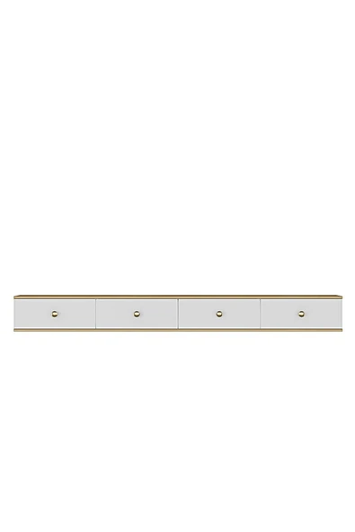 CENEYRA TDA2401AG - ZUZU DOUBLE DUVARA MONTAJ TV STAND ANTRASİT-GOLD 240CM - 12