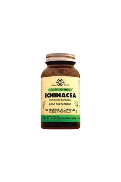 Solgar Echinacea 520 mg 100 Kapsül ürün görseli